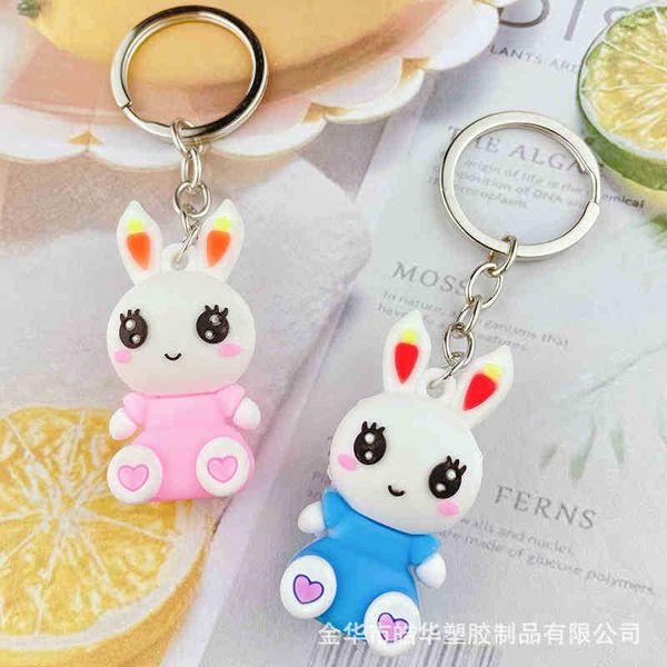 keychains creative cute rabbit key chain pendant dijiao cartoon exquisite small gift children's student activity, Silver
keychains creative cute rabbit key chain pendant dijiao cartoon exquisite small gift children's student activity, Silver