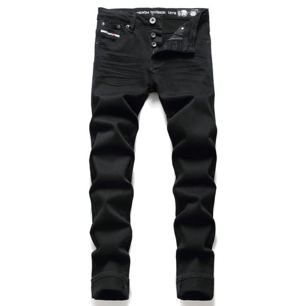 men's jeans ds winter pants denim ordinary cotton black medium waist casual micro elastic youth quality men's mm31gg10, Blue
men's jeans ds winter pants denim ordinary cotton black medium waist casual micro elastic youth quality men's mm31gg10, Blue
