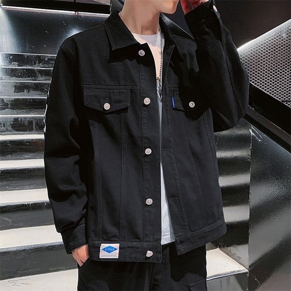 mens jackets casual men denim jacket streetwear hip hop lapelup black loose spring autumn fashion trend male outerwear 220930, Black;brown
mens jackets casual men denim jacket streetwear hip hop lapelup black loose spring autumn fashion trend male outerwear 220930, Black;brown
