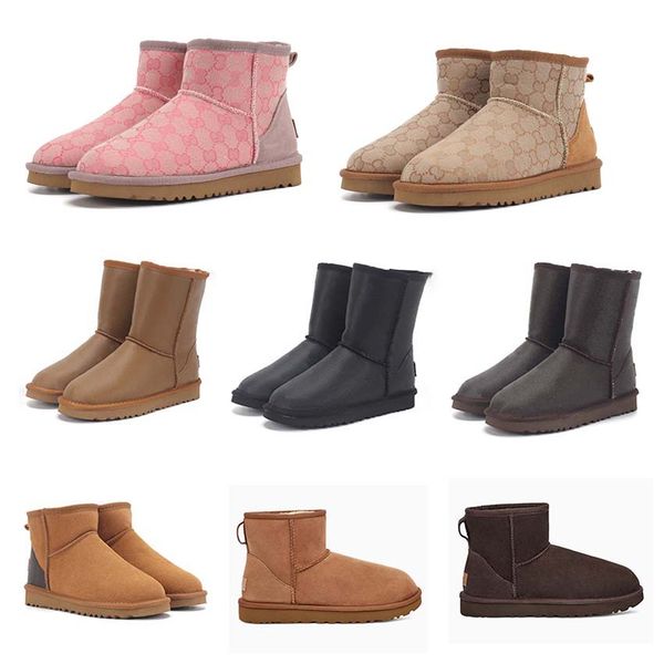 designer boot luxury womens snow mini ankle short leather winter platform boots chestnut grey black bow tie women ladies girls booties, Black;white
designer boot luxury womens snow mini ankle short leather winter platform boots chestnut grey black bow tie women ladies girls booties, Black;white