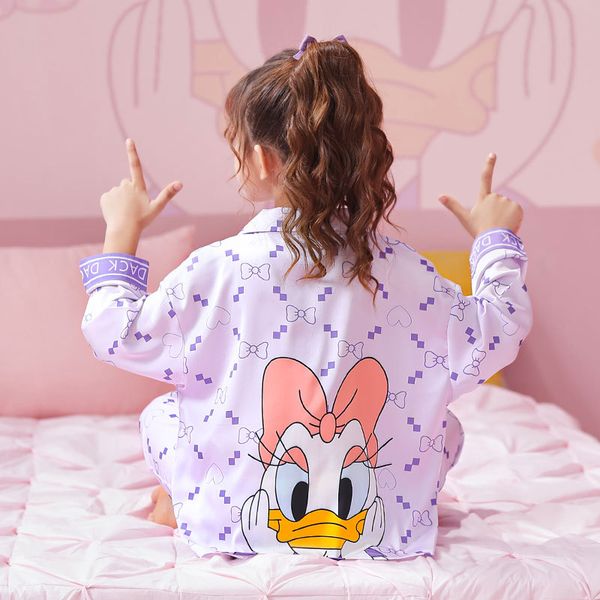 disney girls' pajamas thin long sleeved medium and large children's home clothes cartoon duck suit sleep party, Blue;red
disney girls' pajamas thin long sleeved medium and large children's home clothes cartoon duck suit sleep party, Blue;red