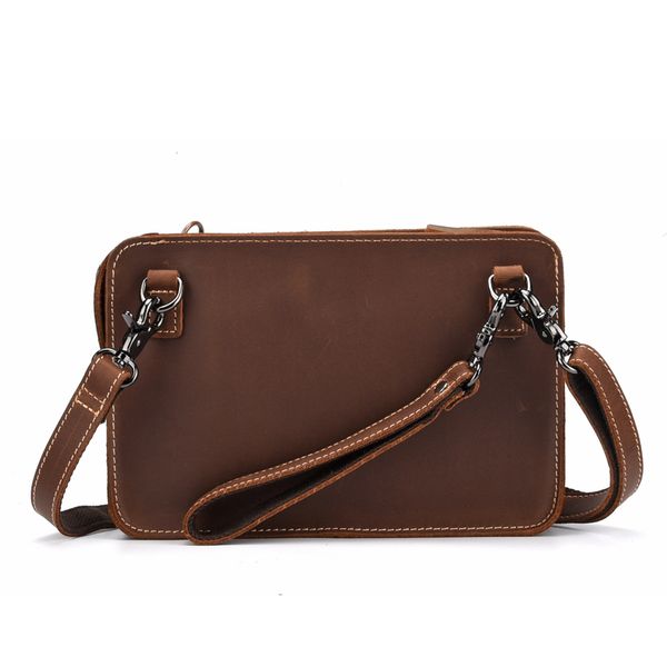 women leather shoulder bag vintage men's briefcase clutch evening bags small ladies crossbody bag quality mobile phone pack ipad wristl
women leather shoulder bag vintage men's briefcase clutch evening bags small ladies crossbody bag quality mobile phone pack ipad wristl
