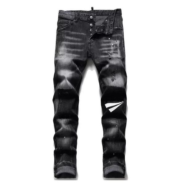 men slim fit stretchy beggar jeans ripped printed skinny men's denim pants 5-pocket regular cotton jean destroyed hole clothing pant hi, Blue
men slim fit stretchy beggar jeans ripped printed skinny men's denim pants 5-pocket regular cotton jean destroyed hole clothing pant hi, Blue