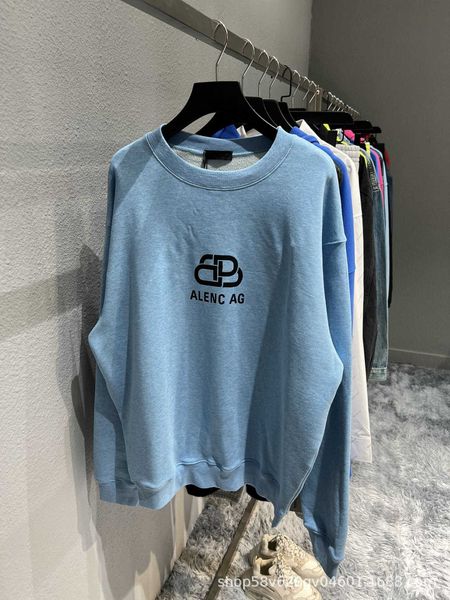 high version b lock loop sweater fashion brand ins paris round neck men's and women's loose, Black
high version b lock loop sweater fashion brand ins paris round neck men's and women's loose, Black
