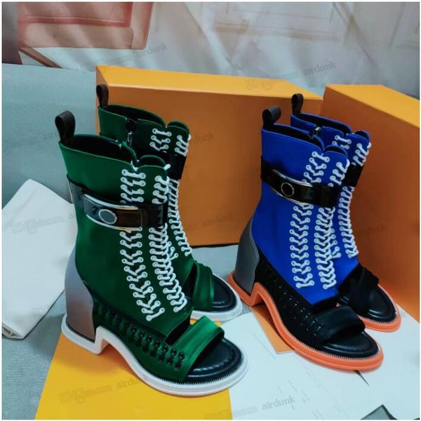 half boot ankle boots women moonlight spring summer open toe sturdy heel soft gold silk calfskin with metal zip around outsole woman botte 3, Black
half boot ankle boots women moonlight spring summer open toe sturdy heel soft gold silk calfskin with metal zip around outsole woman botte 3, Black