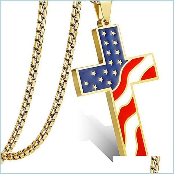 pendant necklaces stainless steel american flag cross necklace for men women punk usa geometric pendant mens womens necklac mjfashion dhgef, Silver
pendant necklaces stainless steel american flag cross necklace for men women punk usa geometric pendant mens womens necklac mjfashion dhgef, Silver