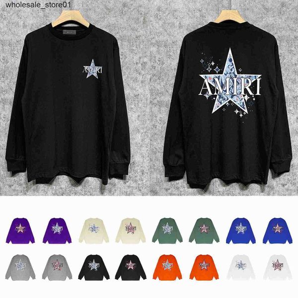 new men's hoodies designer sweatshirts long of fashion amirs color five pointed star printed cotton casual men's long sleeve, Black
new men's hoodies designer sweatshirts long of fashion amirs color five pointed star printed cotton casual men's long sleeve, Black