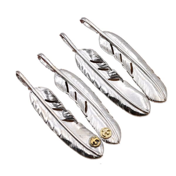 925 sterling silver feather pendant necklaces antique vintage gothic punk hip-hop handmade designer luxury jewelry accessories gifts for men
925 sterling silver feather pendant necklaces antique vintage gothic punk hip-hop handmade designer luxury jewelry accessories gifts for men