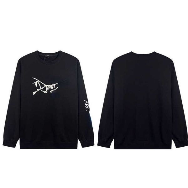 arc sweater designer sweat shirt autumn men loose casual sports pullover sweaters letter print round neck coat, Black
arc sweater designer sweat shirt autumn men loose casual sports pullover sweaters letter print round neck coat, Black