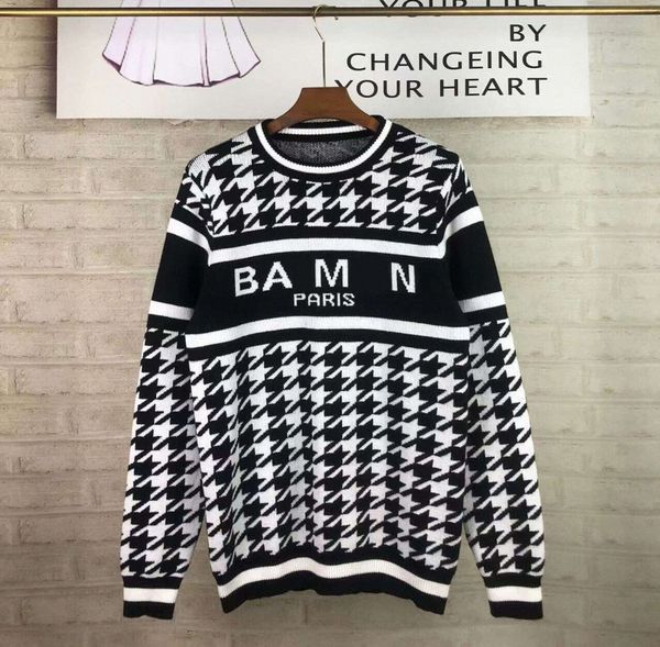 designer mens balmain sweaters hoodies in autumn / winter acquard knitting machine custom jnlarged detail crew neck cotton size, Black;brown
designer mens balmain sweaters hoodies in autumn / winter acquard knitting machine custom jnlarged detail crew neck cotton size, Black;brown