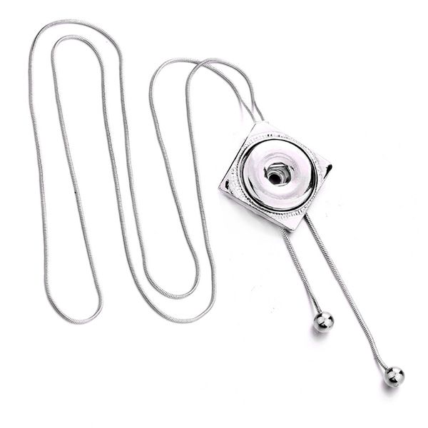 adjustable chains snap button flower charms pendant jewelry zircon round square fit 18mm snaps buttons necklace for women noosa, Silver
adjustable chains snap button flower charms pendant jewelry zircon round square fit 18mm snaps buttons necklace for women noosa, Silver