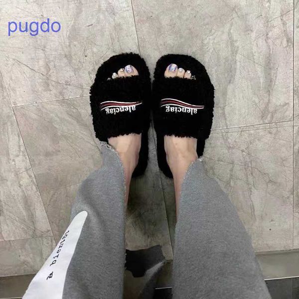 2023 designer ba lenciaga winter slippers price wool slippers of family b autumn and winter 2023 lamb hair pari, Black
2023 designer ba lenciaga winter slippers price wool slippers of family b autumn and winter 2023 lamb hair pari, Black