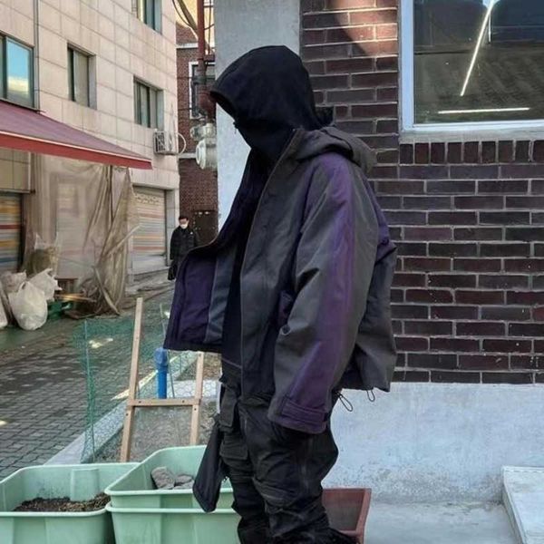 mens jacket designer hoodie metal gradient hooded jackets functional nylon waterproof sportswear man hip hop loose oversize pullover coat, Black;brown
mens jacket designer hoodie metal gradient hooded jackets functional nylon waterproof sportswear man hip hop loose oversize pullover coat, Black;brown