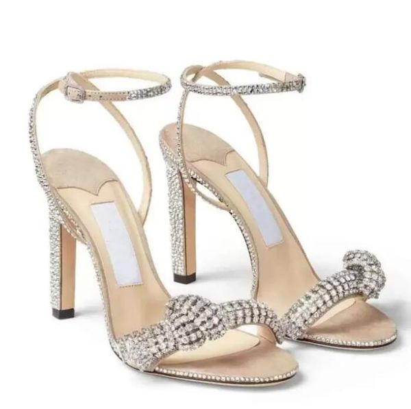 elegant lady sandals leather crystal embellishment bow knot ankle buckle open toe summer fashion wedding party high heels, Black
elegant lady sandals leather crystal embellishment bow knot ankle buckle open toe summer fashion wedding party high heels, Black