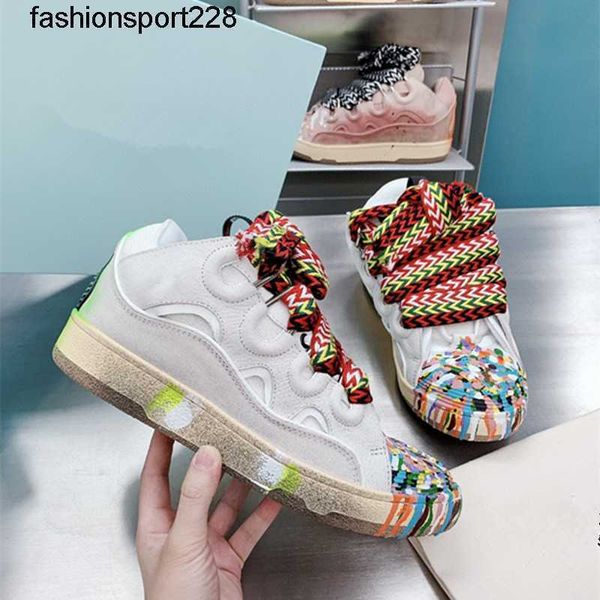 dress shoes new designer lanvins bread shoe men women same thick sole color contrast graffiti hand painted sports casual shoes, Black
dress shoes new designer lanvins bread shoe men women same thick sole color contrast graffiti hand painted sports casual shoes, Black