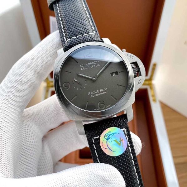 luxury watches for mens mechanical watch paneraiss automatic sapphire mirror 47mm 13mm imported cowhide watchband brand italy sport wristwat, Slivery;brown
luxury watches for mens mechanical watch paneraiss automatic sapphire mirror 47mm 13mm imported cowhide watchband brand italy sport wristwat, Slivery;brown