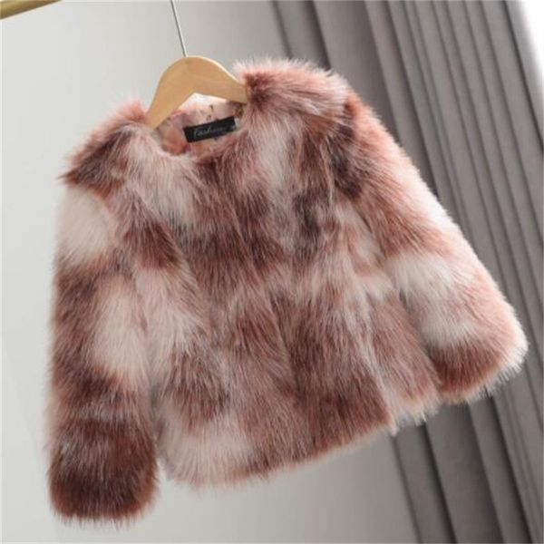 children girls faux fur coat winter long sleeve toddler baby jacket crew neck color blocking kids girl warm snow coat outwear clothing, Blue;gray
children girls faux fur coat winter long sleeve toddler baby jacket crew neck color blocking kids girl warm snow coat outwear clothing, Blue;gray