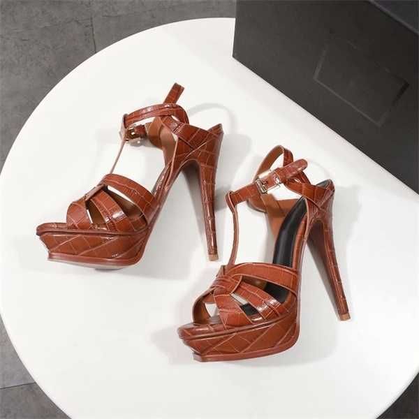 dress summer sandal women tribute patent leather platform stiletto heel shoes /14 cm t-strap high heels sandals with box, Black
dress summer sandal women tribute patent leather platform stiletto heel shoes /14 cm t-strap high heels sandals with box, Black