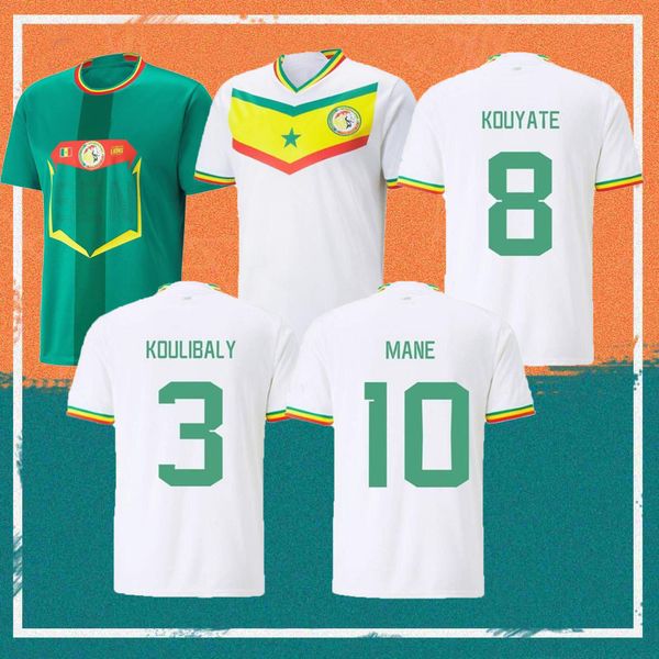 2022 senegal soccer jerseys 2022/2023 national team cup koulibaly mane balde diatta maillots de foot shirt sarr kouyate bouba diop football, Black
2022 senegal soccer jerseys 2022/2023 national team cup koulibaly mane balde diatta maillots de foot shirt sarr kouyate bouba diop football, Black