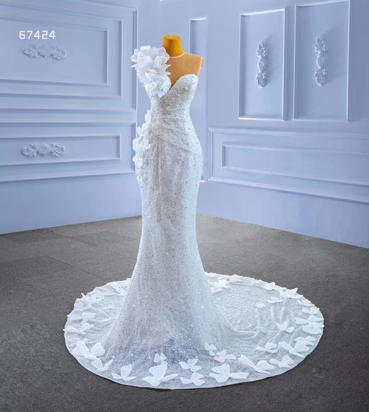 mermaid wedding dress fashion design luxurious heavy pearl lace whitesm67424, White
mermaid wedding dress fashion design luxurious heavy pearl lace whitesm67424, White