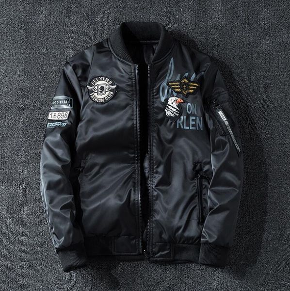 2022 new men's jackets coat green black baseball bomber jacket male autumn casual coats outerwear mm99llh88, Black;brown
2022 new men's jackets coat green black baseball bomber jacket male autumn casual coats outerwear mm99llh88, Black;brown