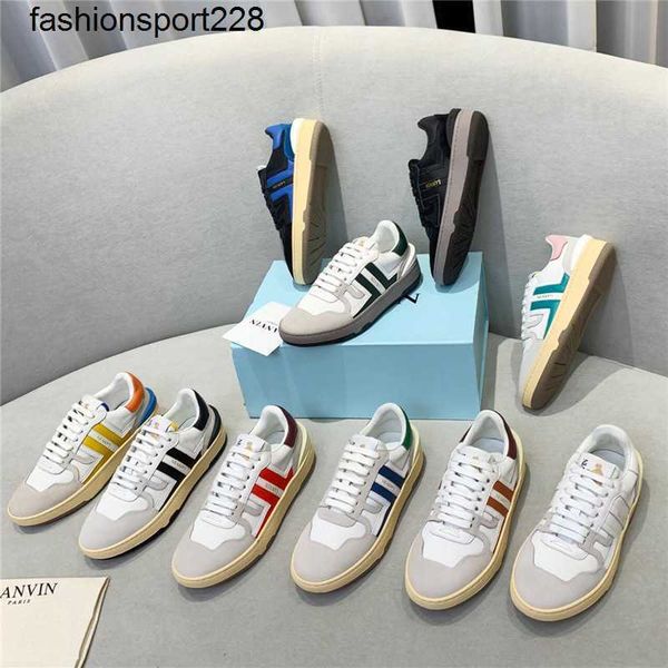 dress shoes designer lanvins women color blocking lace up couple casual sports shoe star new style board shoes men moral training, Black
dress shoes designer lanvins women color blocking lace up couple casual sports shoe star new style board shoes men moral training, Black