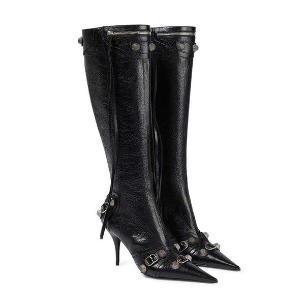boots boots cagole designer boots woman winter black knee-high boot stud buckle embellished pointed toe stiletto heel real leather tall
boots boots cagole designer boots woman winter black knee-high boot stud buckle embellished pointed toe stiletto heel real leather tall