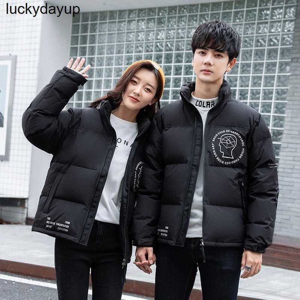 men's down designer the jacket loose streetwear face men's women's lovers' same coat fashion bread jacket, Black
men's down designer the jacket loose streetwear face men's women's lovers' same coat fashion bread jacket, Black