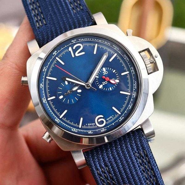 0 pam 1303 mens automatic watches 44mm dial blue color seagull 2555 mechanical leather belt 316l fine steel luminous, Slivery;brown
0 pam 1303 mens automatic watches 44mm dial blue color seagull 2555 mechanical leather belt 316l fine steel luminous, Slivery;brown