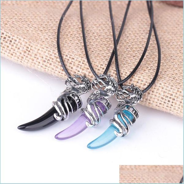 pendant necklaces punk cool brave men wolf teeth pendant necklace women lucky jewelry retro natural stone tooth amet necklac lulubaby dh4kt, Silver
pendant necklaces punk cool brave men wolf teeth pendant necklace women lucky jewelry retro natural stone tooth amet necklac lulubaby dh4kt, Silver