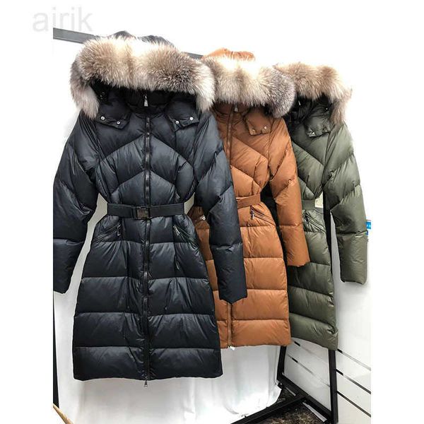 2023 women's down & parkas ladies long down jacket maya hooded casual warm 90 white duck fashion fur collar female coat winter jaqueta, Black
2023 women's down & parkas ladies long down jacket maya hooded casual warm 90 white duck fashion fur collar female coat winter jaqueta, Black