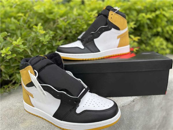 golf shoe genuine jumpman 1 men's women's basketball shoes black white and yellow sports shoelaces shoe box full size 36--46
golf shoe genuine jumpman 1 men's women's basketball shoes black white and yellow sports shoelaces shoe box full size 36--46