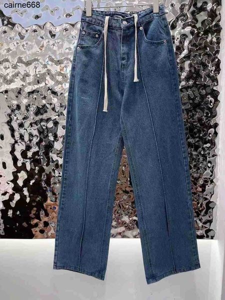 designer women's jeans alexanders straight jeans women's wangs autumn new slim drawstring high waist pants, Blue
designer women's jeans alexanders straight jeans women's wangs autumn new slim drawstring high waist pants, Blue