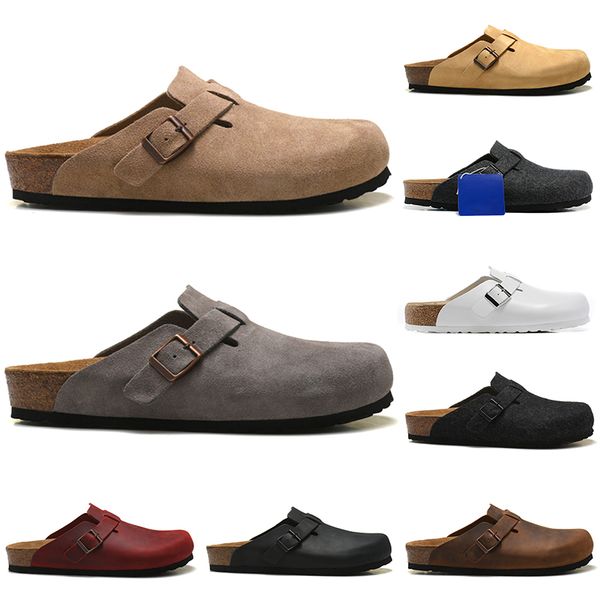 slippers sandals birks designer slippers boston clog clogs cork platform casual shoes womens men dad flat sliders luxury slides pantoufle mu, Black
slippers sandals birks designer slippers boston clog clogs cork platform casual shoes womens men dad flat sliders luxury slides pantoufle mu, Black