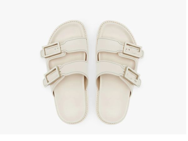 luxury creamy white slippers men beach slide fashion double-band flat slides summer women width rubber sole mules, Black
luxury creamy white slippers men beach slide fashion double-band flat slides summer women width rubber sole mules, Black
