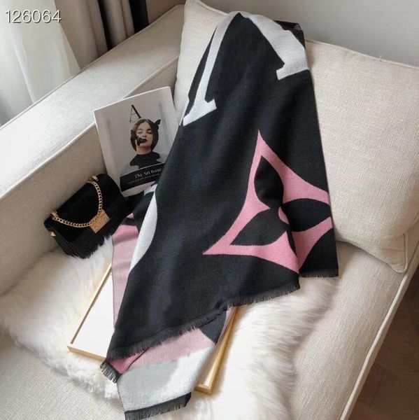 scarves winter cashmere scarf high-end soft thick fashion women's shawl 180x70cm simple letter printing, Blue;gray
scarves winter cashmere scarf high-end soft thick fashion women's shawl 180x70cm simple letter printing, Blue;gray