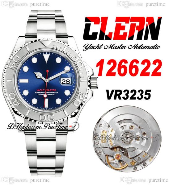 clean cf 126622 vr3235 automatic mens watch y-m 40mm rotating bezel blue dial 904l oystersteel bracelet super edition same series card puret, Slivery;brown
clean cf 126622 vr3235 automatic mens watch y-m 40mm rotating bezel blue dial 904l oystersteel bracelet super edition same series card puret, Slivery;brown