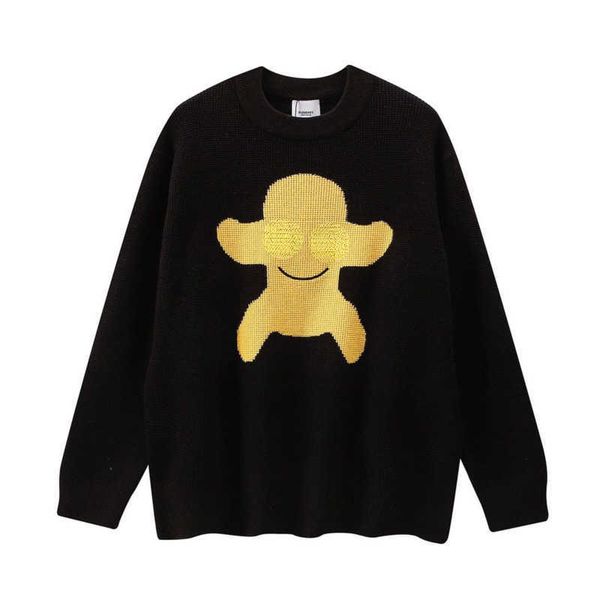 22ss burb designer sweater men knitted coat tb cartoon embroidery jacquard wool sweater women pullover hoodie winter sweatshirt, White;black
22ss burb designer sweater men knitted coat tb cartoon embroidery jacquard wool sweater women pullover hoodie winter sweatshirt, White;black