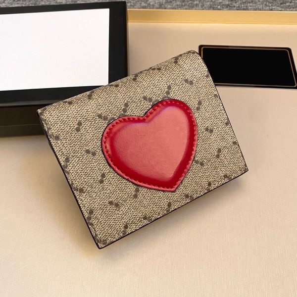 cute love leather wallets double letter designer wallet valentine day short money clip card holder coin short purse with box, Red;black
cute love leather wallets double letter designer wallet valentine day short money clip card holder coin short purse with box, Red;black