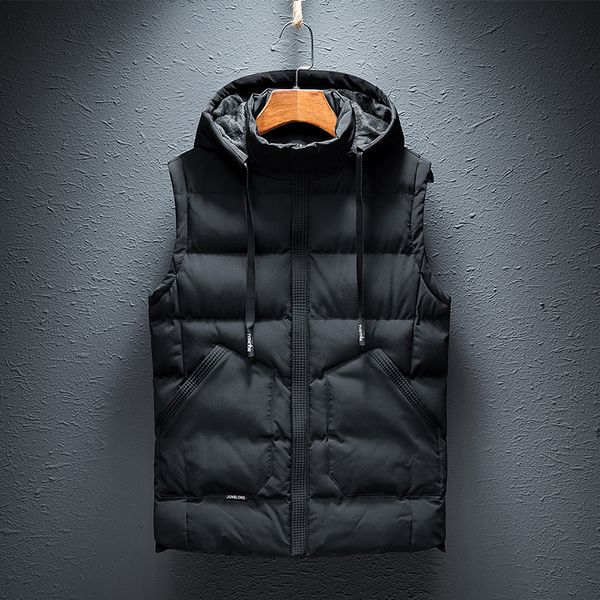 men's vests men's casual pure color versatile trend thickened coat with cotton vest functional style sleeveless shoulder man 22093, Black;white
men's vests men's casual pure color versatile trend thickened coat with cotton vest functional style sleeveless shoulder man 22093, Black;white