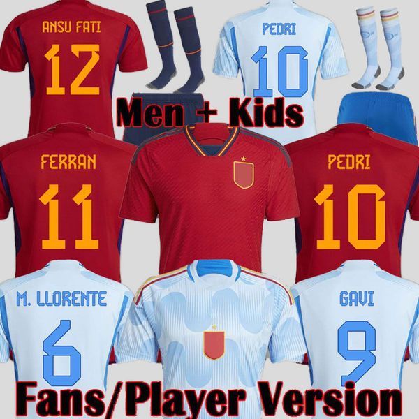 2022 spain soccer jerseys s-4xl espana ansu fati asensio morata ferran koke gavi azpilicueta c.soler 22 23 world ramos cup fans player versi, Black;yellow
2022 spain soccer jerseys s-4xl espana ansu fati asensio morata ferran koke gavi azpilicueta c.soler 22 23 world ramos cup fans player versi, Black;yellow