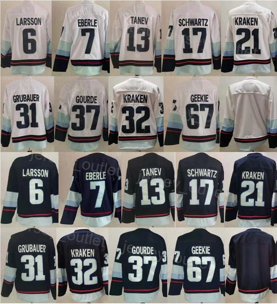 men blank hockey 6 adam larsson jersey 7 eberle 13 brandon tanev 17 jaden schwartz philipp grubauer 37 yanni gourde 67 morgan geekie team na, Black;red
men blank hockey 6 adam larsson jersey 7 eberle 13 brandon tanev 17 jaden schwartz philipp grubauer 37 yanni gourde 67 morgan geekie team na, Black;red
