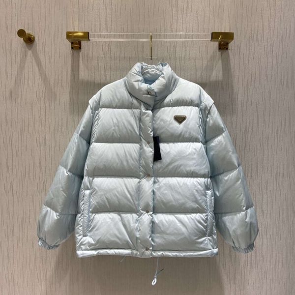 designer puffer jackets fashion womens down coat 22fw winter parkas coats classic triangle windbreaker jacket stylish women warm outerwear, Black
designer puffer jackets fashion womens down coat 22fw winter parkas coats classic triangle windbreaker jacket stylish women warm outerwear, Black