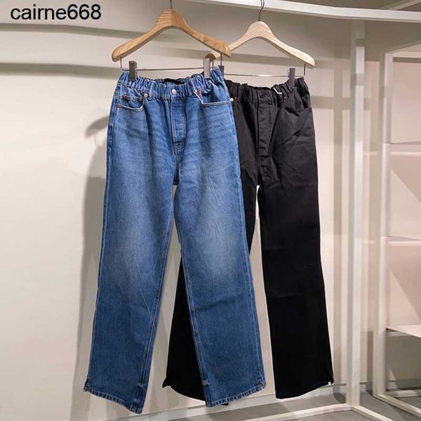 designer women's jeans elastic alexanders waist jeans autumn wangs new straight loose casual pants pockets women's fashion, Blue
designer women's jeans elastic alexanders waist jeans autumn wangs new straight loose casual pants pockets women's fashion, Blue