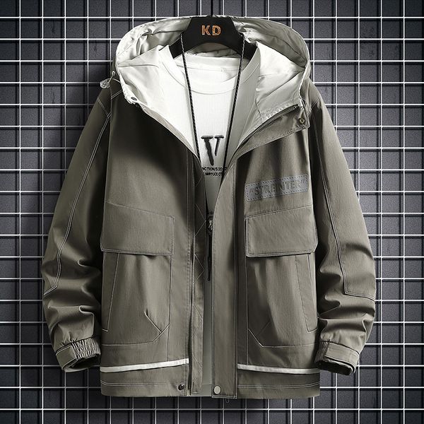 windbreaker jacket men with hood fashion hooded bomber jackets lightweight korean fashion coats streetwear clothes, Black;brown
windbreaker jacket men with hood fashion hooded bomber jackets lightweight korean fashion coats streetwear clothes, Black;brown