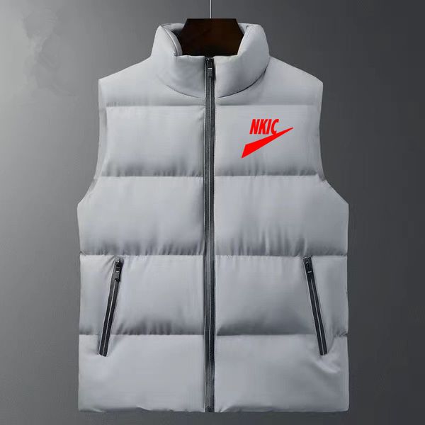casual brand men gray jacket winter women vest down cotton sleeveless jackets waistcoat mans warm coat male outwear, Black;white
casual brand men gray jacket winter women vest down cotton sleeveless jackets waistcoat mans warm coat male outwear, Black;white