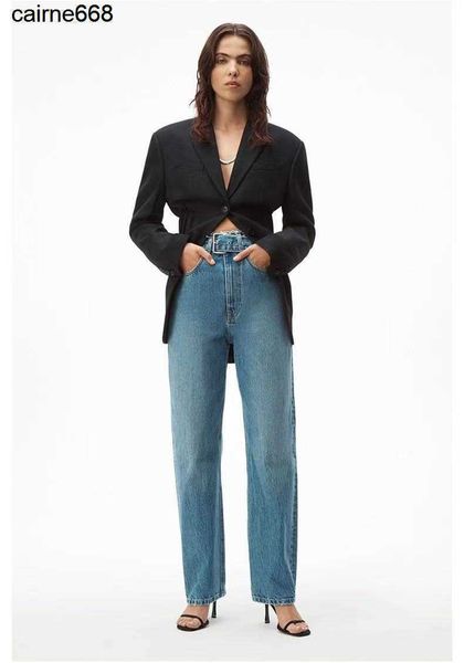 designer women's jeans alexanders spring new wangs waist loose wide leg belt straight denim pants women, Blue
designer women's jeans alexanders spring new wangs waist loose wide leg belt straight denim pants women, Blue