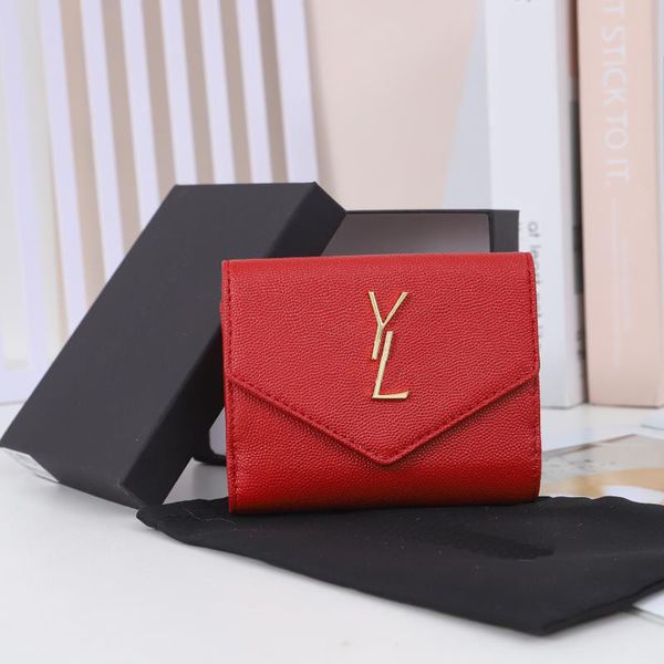 stylish genuine leather wallets women letter designer purses ladies envelope purses pouch card holder with box, Red;black
stylish genuine leather wallets women letter designer purses ladies envelope purses pouch card holder with box, Red;black