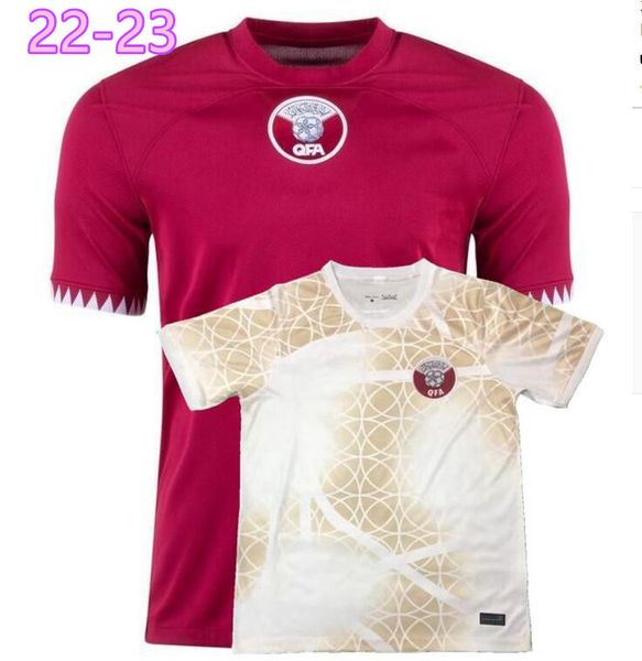qatar soccer jerseys national team2022 2023 afif ali hatem haydos boudiaf hassan muntari khoukhi asad home away 22 23 football shirt, Black;yellow
qatar soccer jerseys national team2022 2023 afif ali hatem haydos boudiaf hassan muntari khoukhi asad home away 22 23 football shirt, Black;yellow