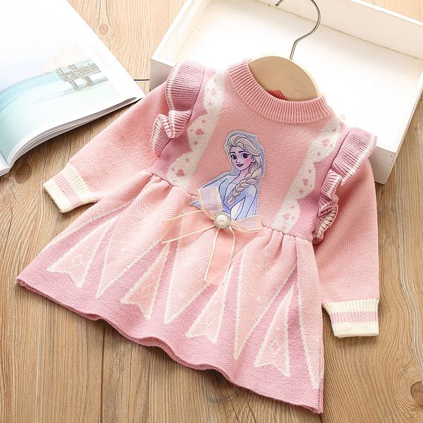 disney dress children's new fashionable princess fashion knitted cartoon woolen dress in autumn and winter, Red;yellow
disney dress children's new fashionable princess fashion knitted cartoon woolen dress in autumn and winter, Red;yellow
